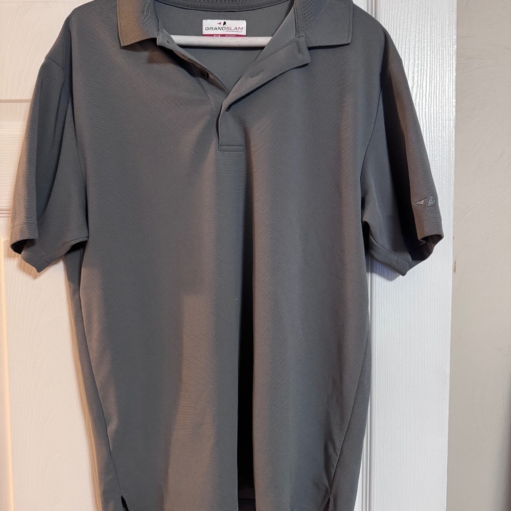 Grand Slam grey tee size